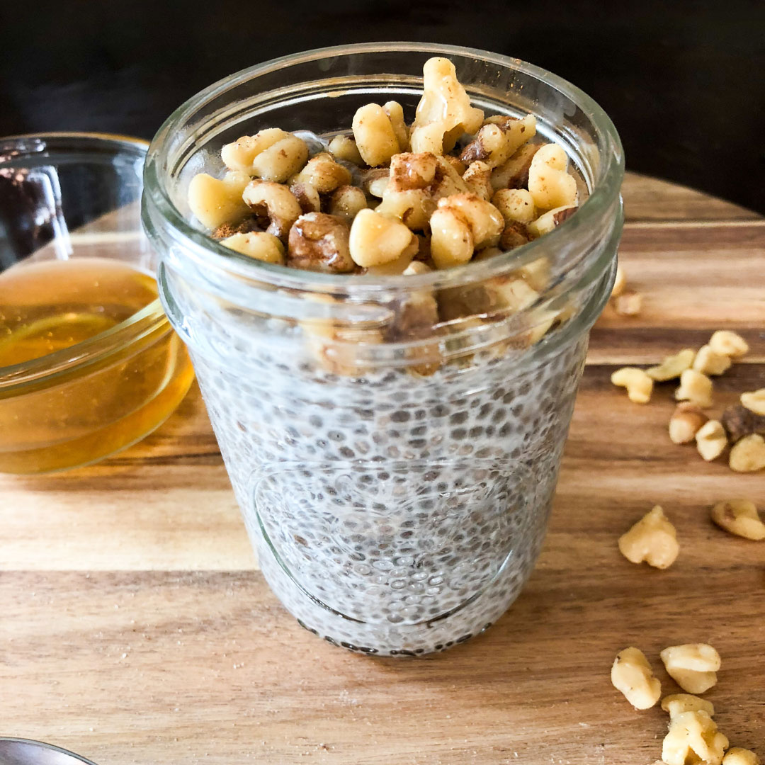 Baklava Chia Seed Pudding