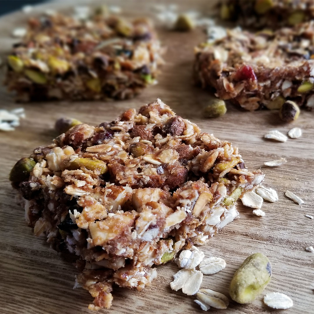 Healthy Granola Bars - Heart Healthy Greek