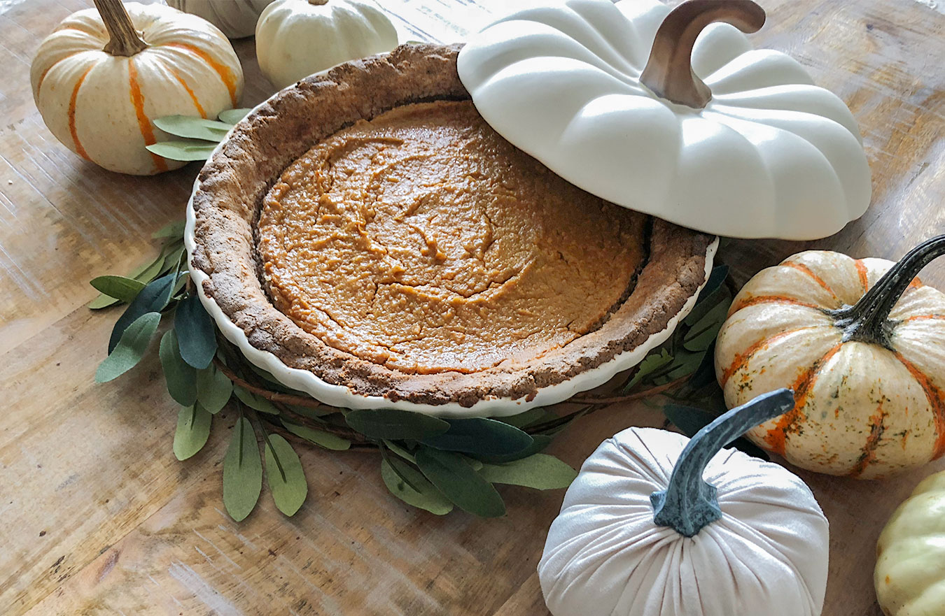 vegan pumpkin pie