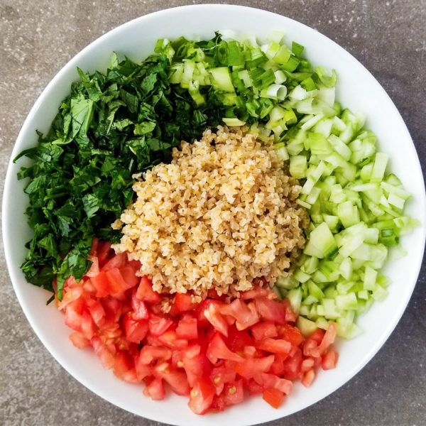 Tabbouleh (Tabouli) - Heart Healthy Greek