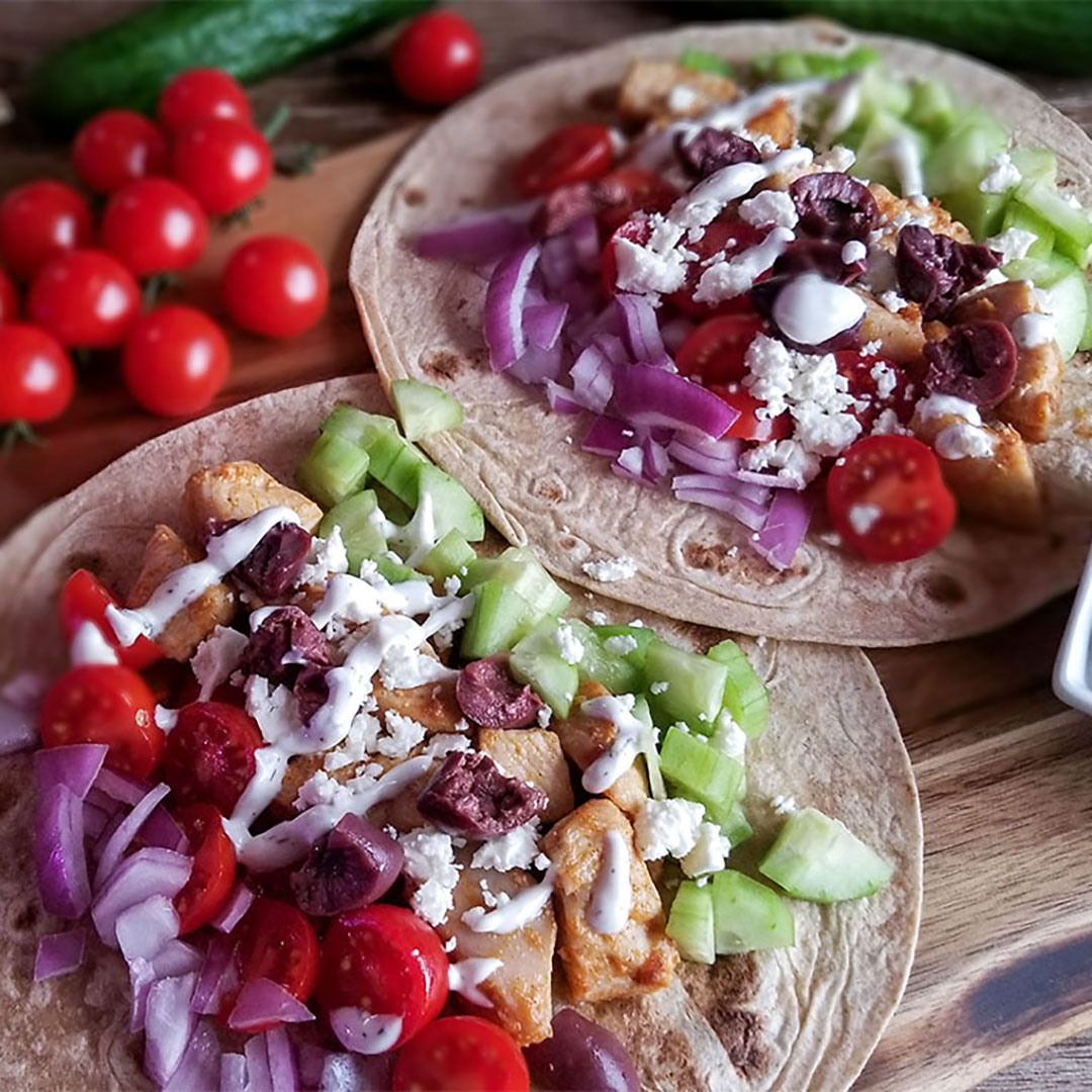 Grecian Tacos