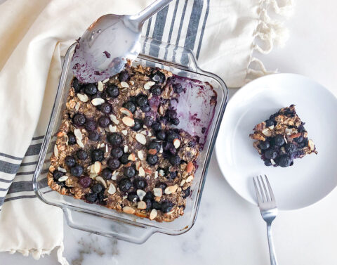 Baked Oatmeal - Heart Healthy Greek