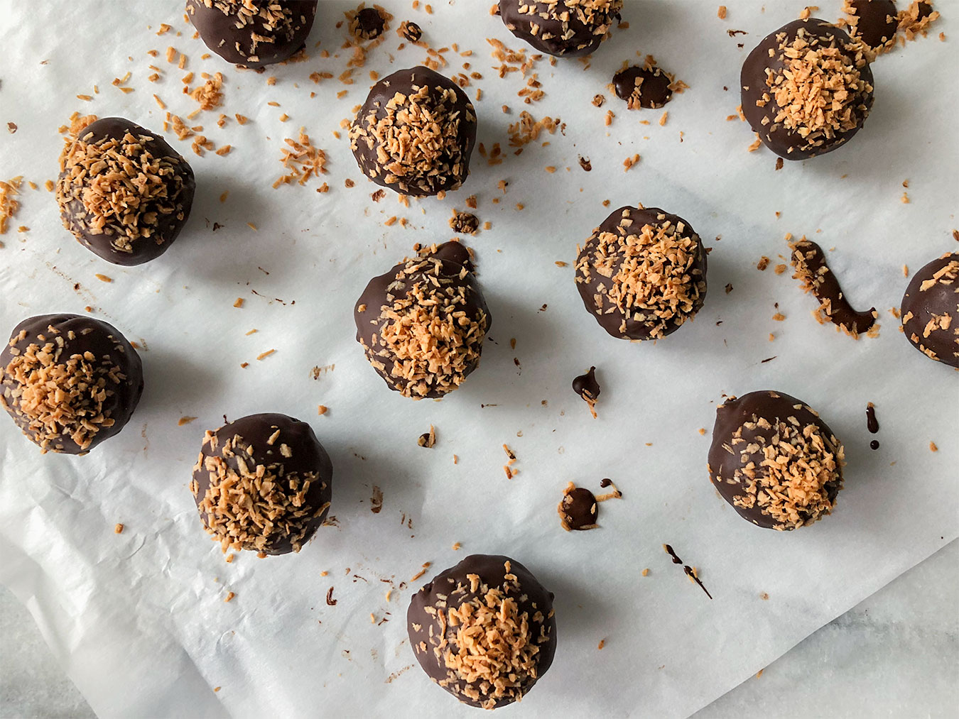 Samoa Truffles - Heart Healthy Greek