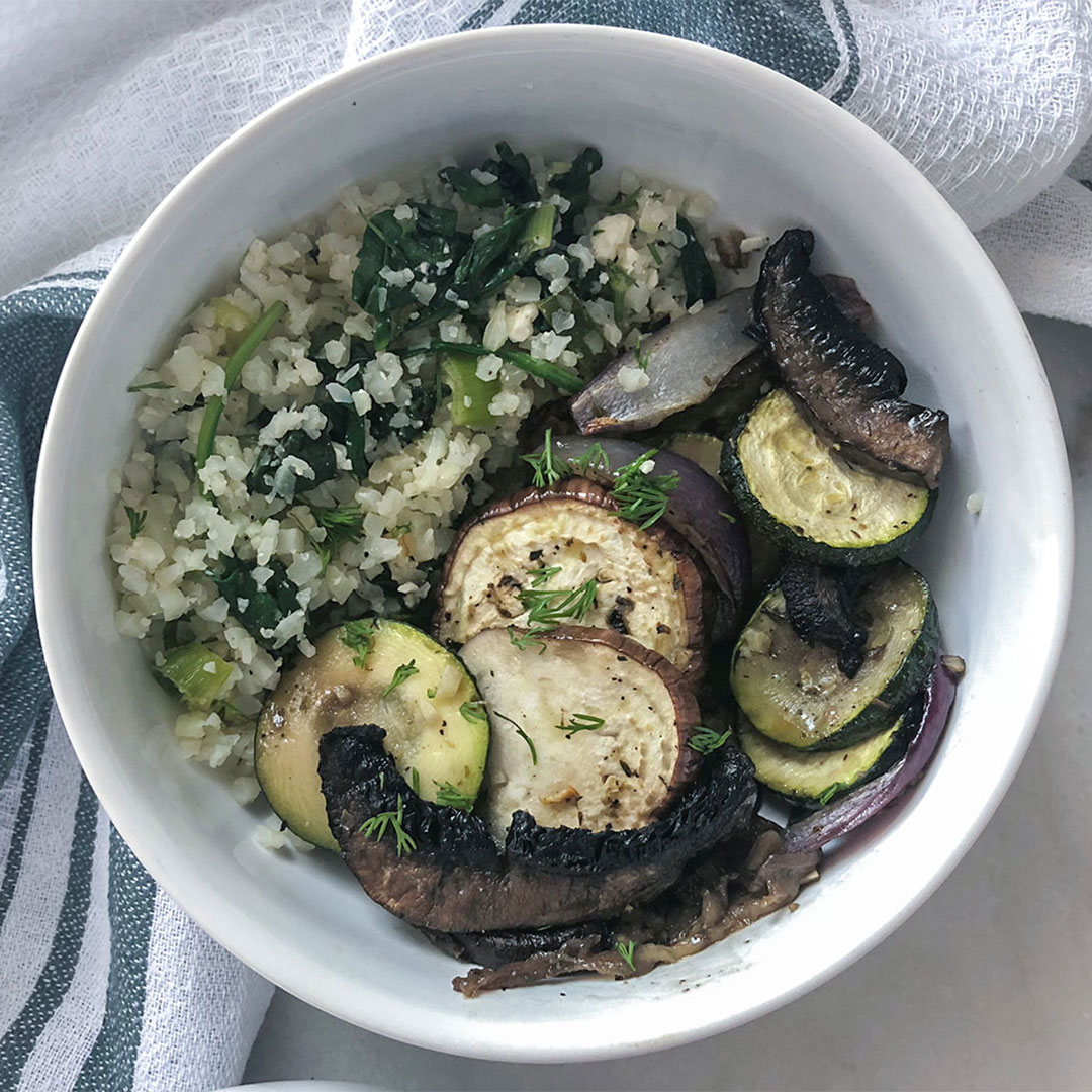 Greek Veggie Bowl