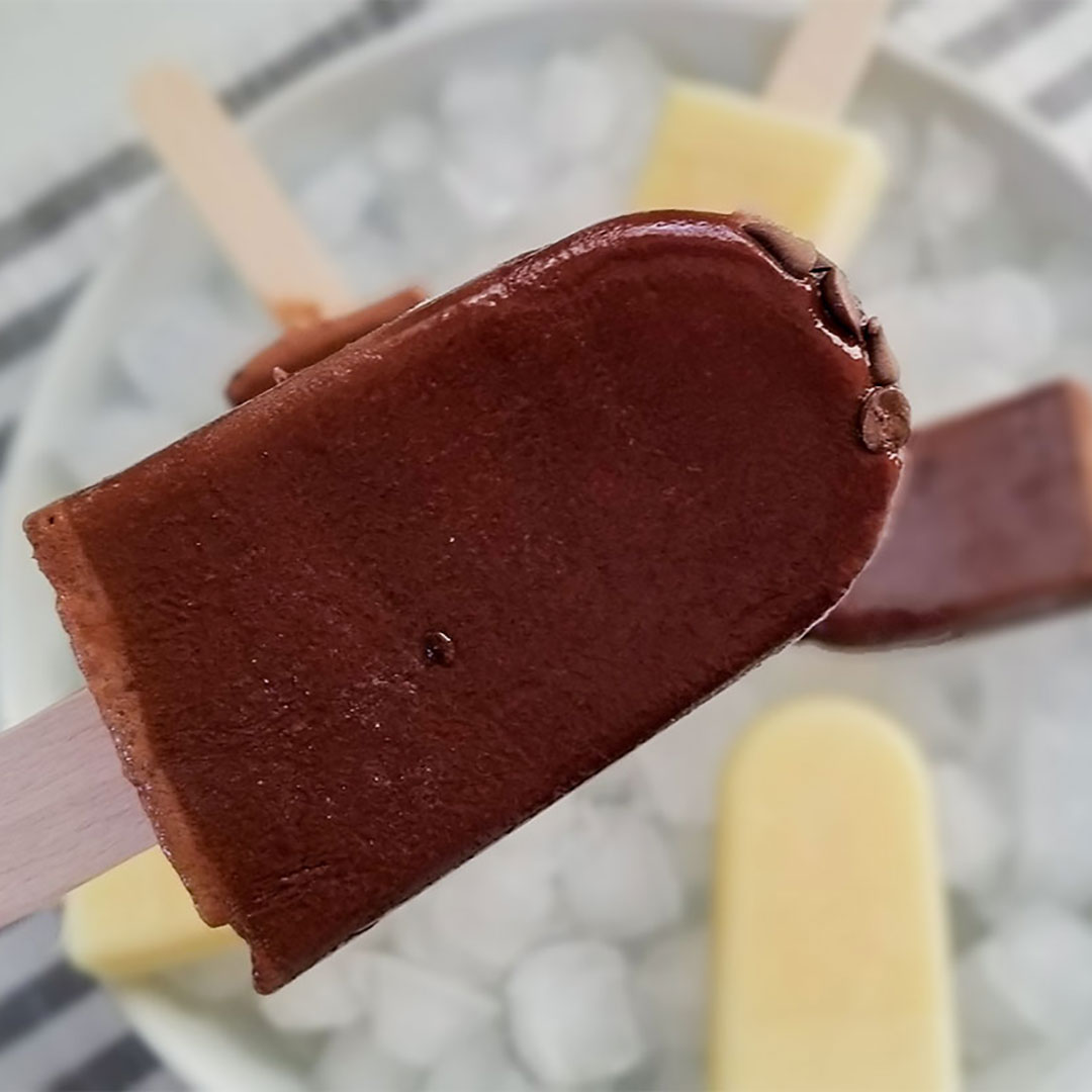 Homemade Frozen Cream Pops