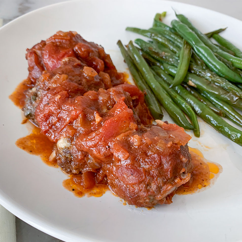 Soutzoukaki (Greek Meatballs in Tomato Sauce)