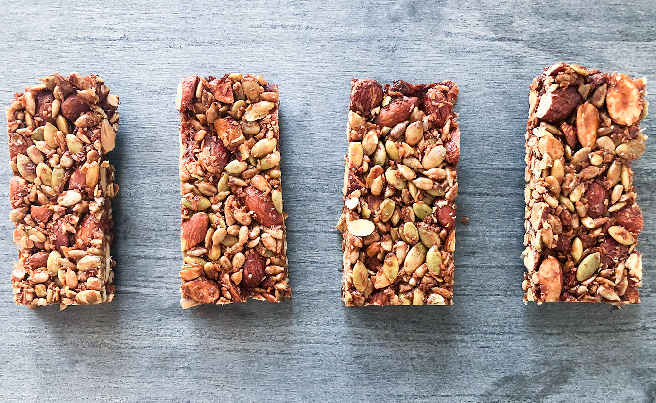 Nut & Seed Bars Heart Healthy Greek