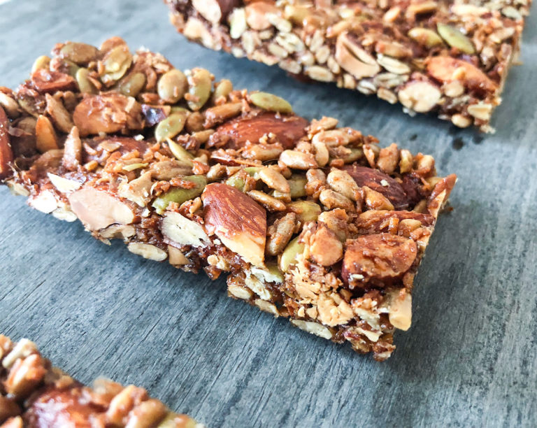 Nut & Seed Bars - Heart Healthy Greek