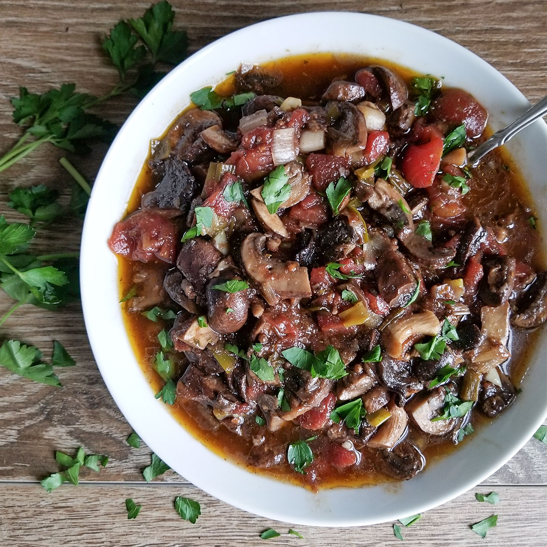 Mushroom Stifado (Stew)