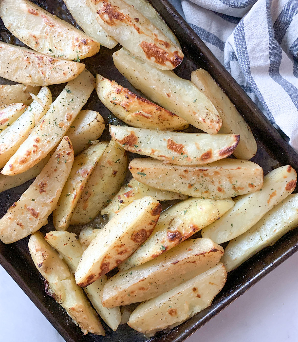 Greek Lemon Potatoes - Heart Healthy Greek