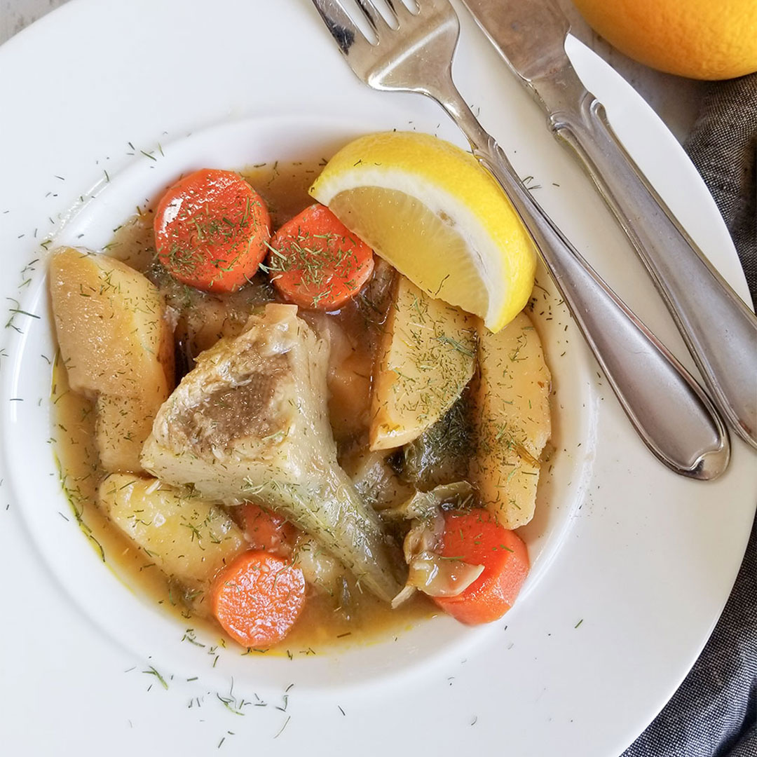 Greek Artichoke Stew