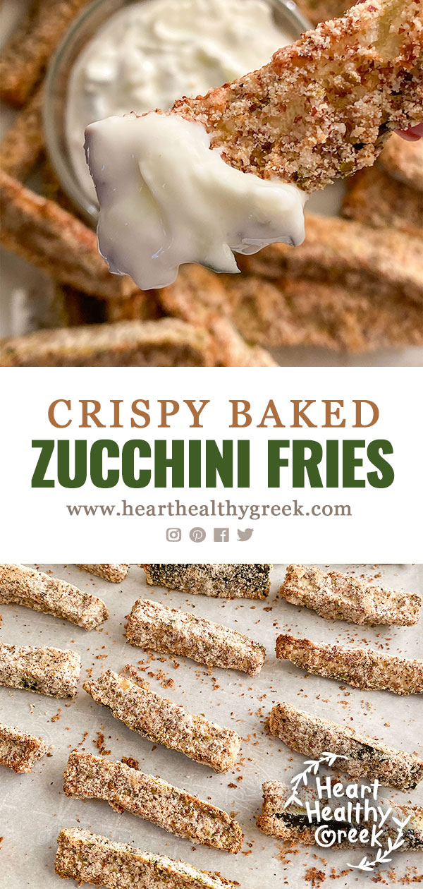 Zucchini Fries - Heart Healthy Greek