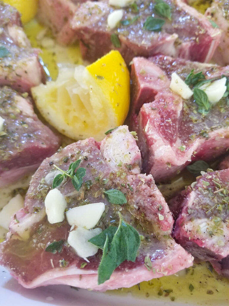 Grilled Greek Style Lamb Chops - The Genetic Chef