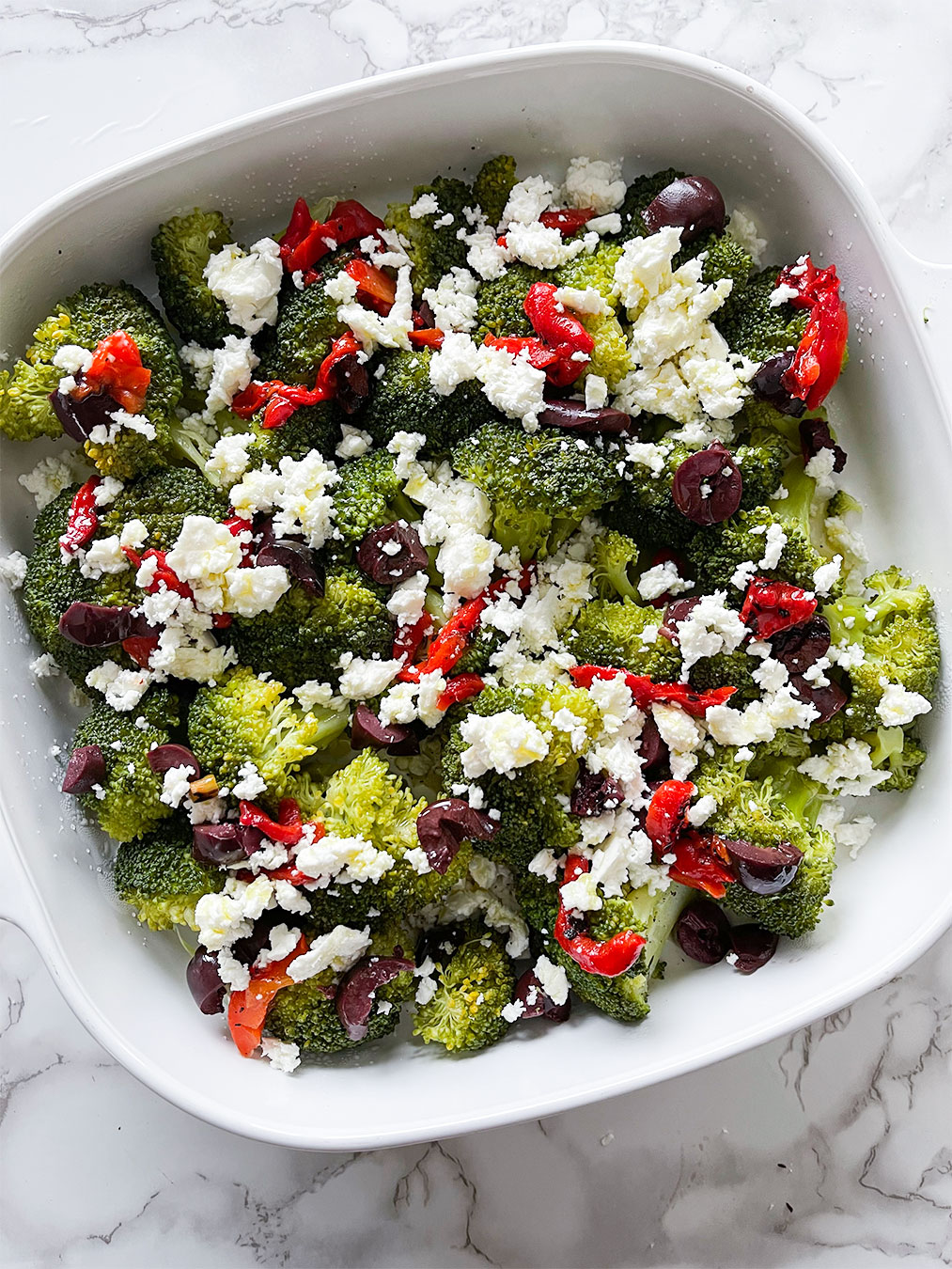 Mediterranean Broccoli Bake - Heart Healthy Greek