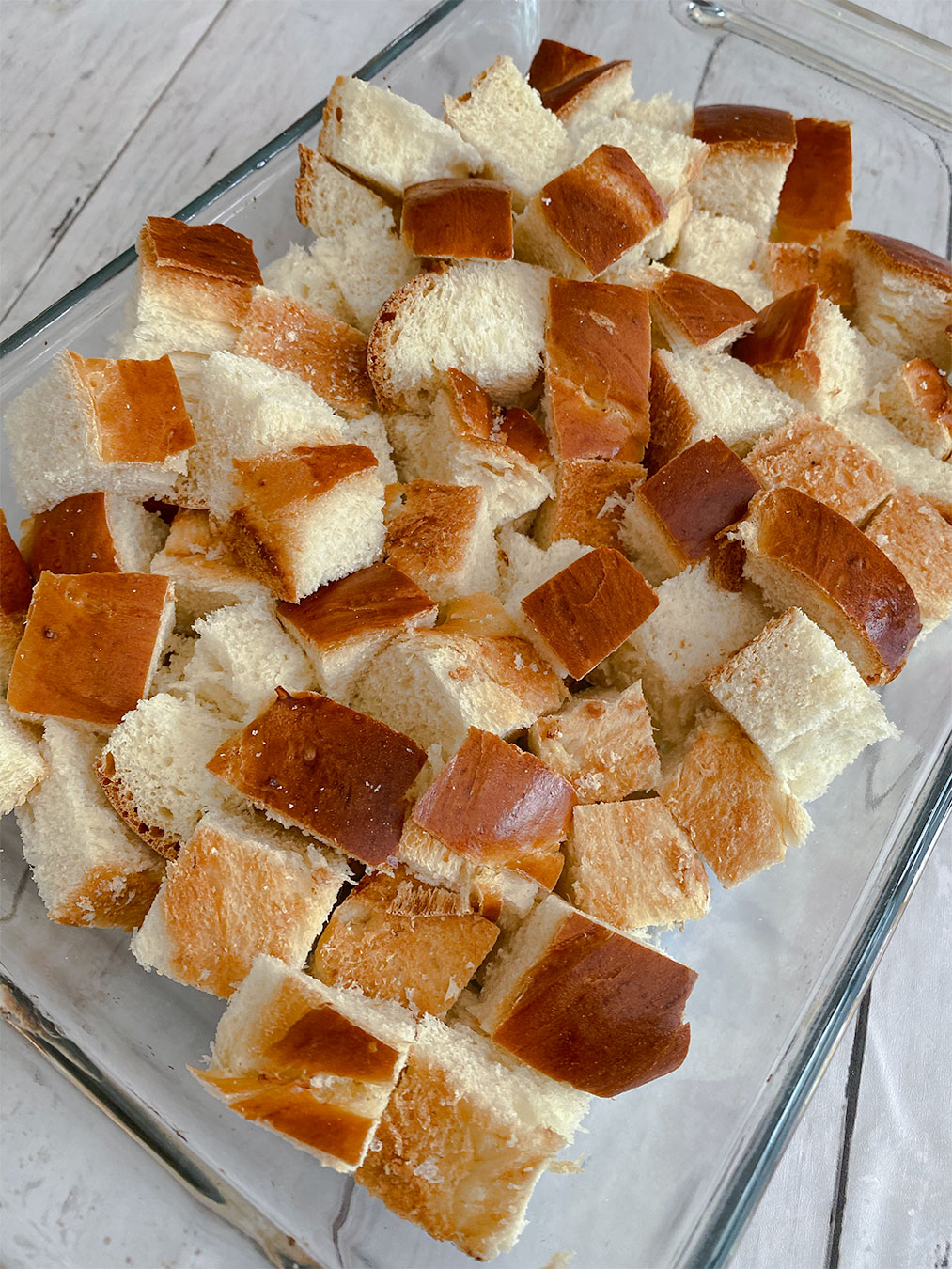 Tsoureki French Toast Bake - Heart Healthy Greek