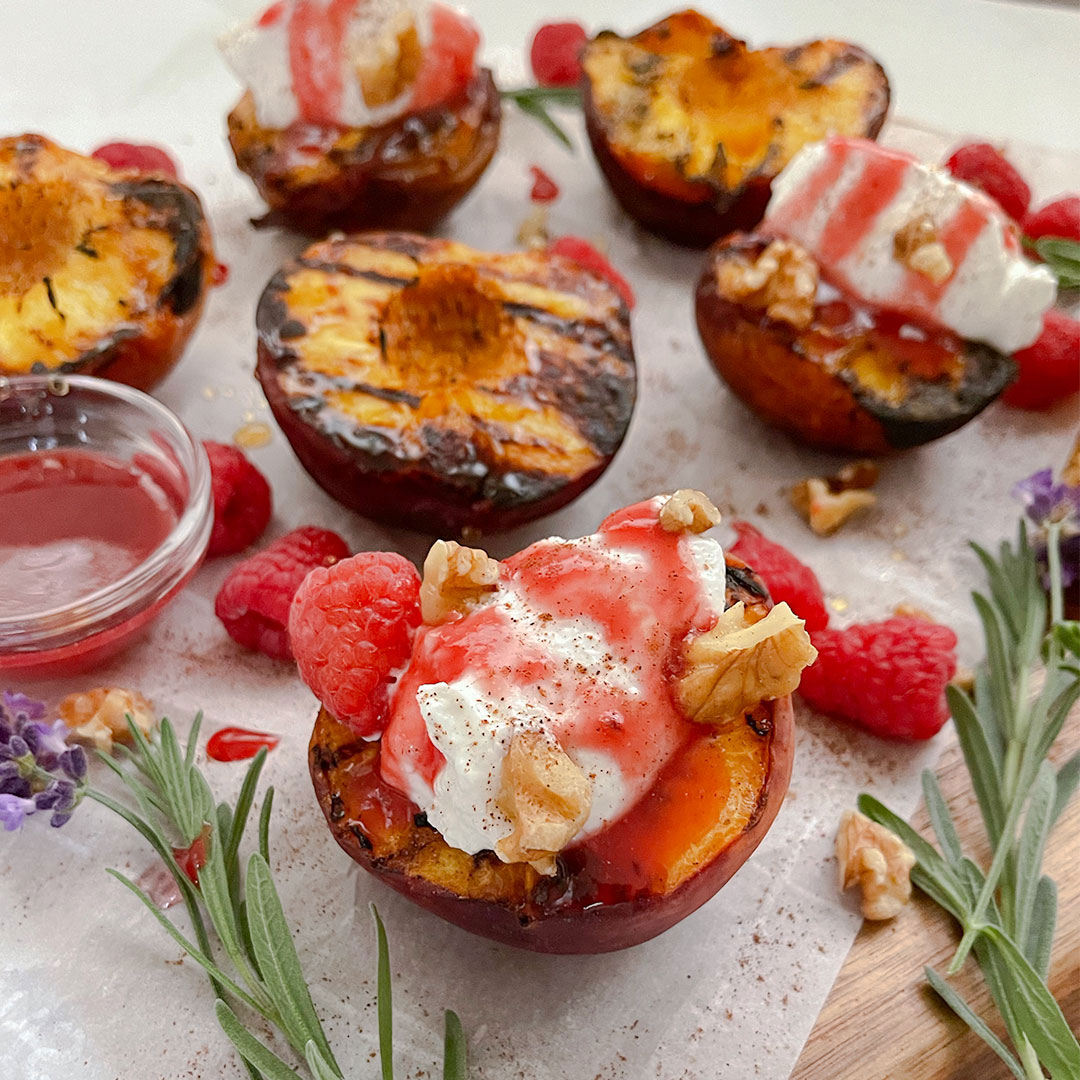 Grilled Peaches